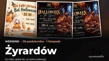 Co robić w weekend w Żyrardowie? Wydarzenia 30 października – 1 listopada – okładka przeglądu weekendowego