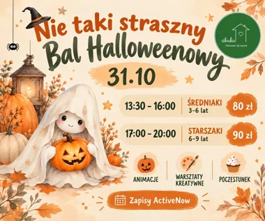 Bal halloweenowy Akuku! w Żyrardowie