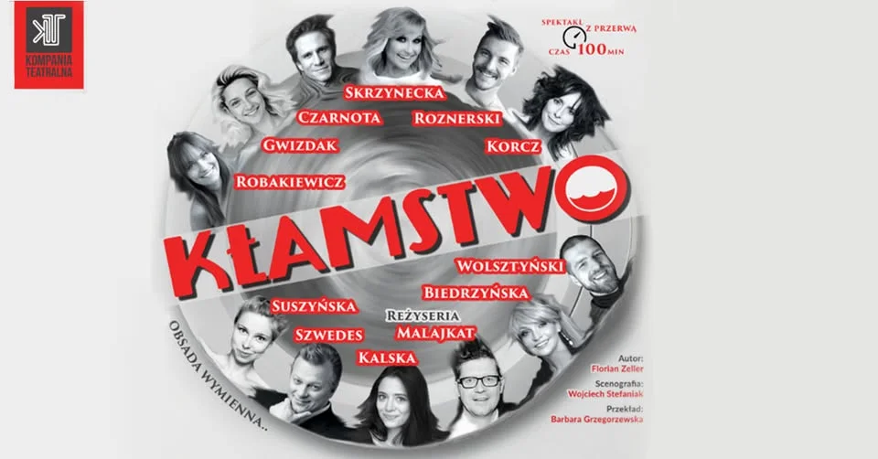 Obrazek przedstawia grafikę promocyjną wydarzenia Spektakl teatralny badający złożoność relacji międzyludzkich w Żyrardowie