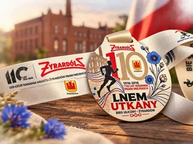 Medal za 110-lecie Żyrardowa można zdobyć także po biegu ulicznym