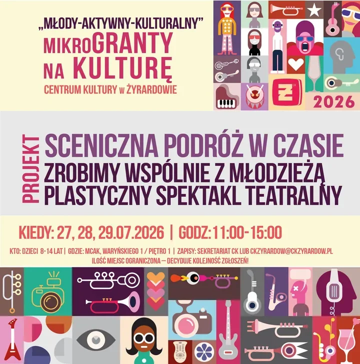 Trzy dni teatru i wyobraźni w Żyrardowie - Sceniczna podróż w czasie