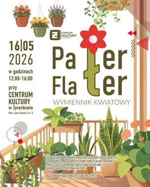 Pałer Flałer w Żyrardowie - rośliny znajdą nowych właścicieli