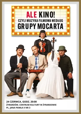 Grupa MoCarta rozkręci filmowy wieczór w Żyrardowie z humorem i muzyką