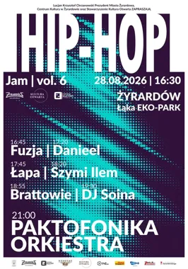 Hip-Hop Jam vol. 6 wraca do Żyrardowa - rapowa scena pod chmurką