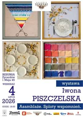 Zwykłe drobiazgi zamieniają się w pamięć - Resursa pokaże asamblaże Iwony Piszczelskiej