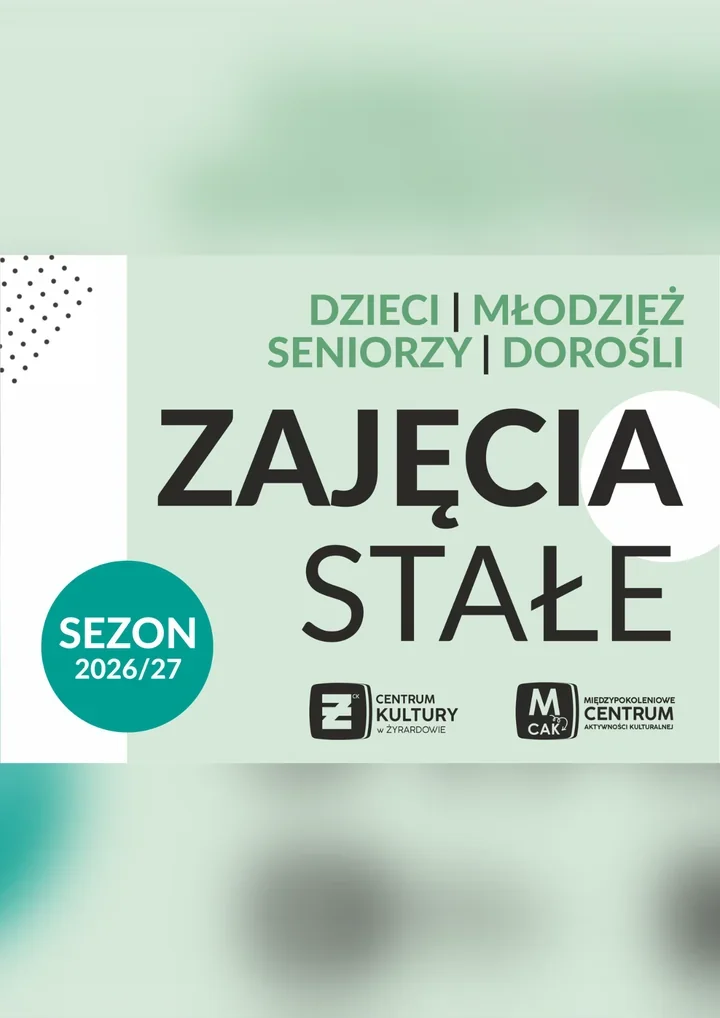 W Żyrardowie rusza sezon 2026/27 pełen zajęć i twórczych spotkań