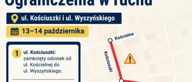 Zdjęcia filmowe zmienią organizację ruchu w Żyrardowie