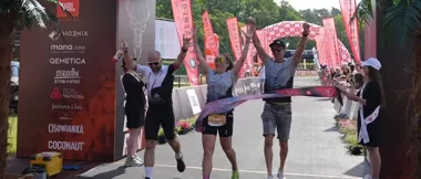 Srebro Marty Dyrzbańskiej. Żyrardowska triathlonistka na podium w Sierakowie