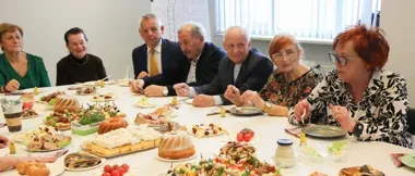 Wielkanocne spotkanie w CUS połączyło seniorów i władze miasta