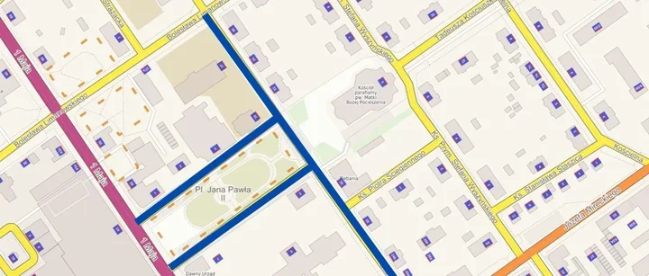 Zamknięte ulice w centrum Żyrardowa. Gdzie nie przejedziemy w Boże Ciało?