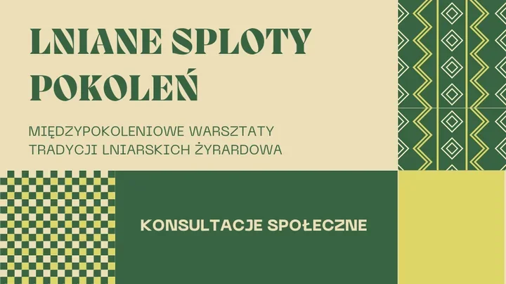 Żyrardowskie tradycje lnu wracają do gry. Mieszkańcy współdecydują o warsztatach
