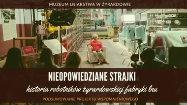 Dziesięć głosów z fabryki lnu. Uczniowie nagrali pamięć o strajkach