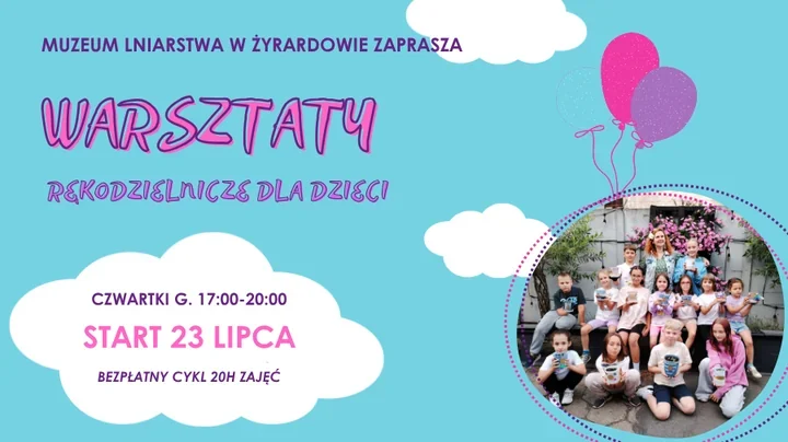 Historia fabryki lnu w rękach dzieci. Muzeum zmieniło termin warsztatów