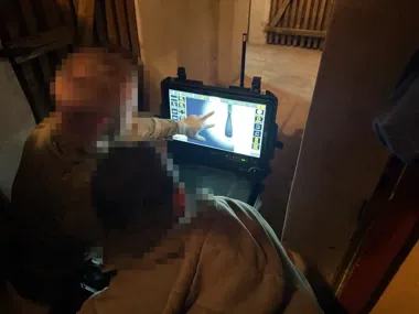 Dwa przedmioty w piwnicy po zmarłym ojcu. Na miejscu pirotechnicy