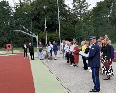 Pierwsza taka klasa w Puszczy Mariańskiej. Uczniowie poznają służbę od środka