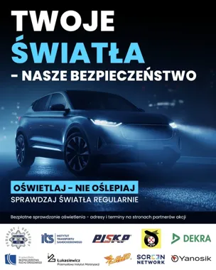 Darmowa kontrola świateł w Żyrardowie. Cztery terminy dla kierowców