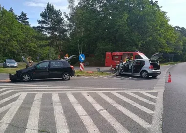 Weekend na żyrardowskich drogach zakończył się wypadkami i ciężkim urazem na hulajnodze